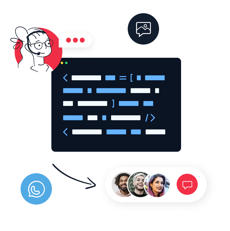 Programmable Messaging API sending text messages to customers through their preferred channel